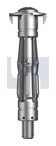 HOLLOW WALL ANCHOR STANDARD Z/P HOLLOW WALL:M6X7(5-18)59