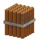WALL PLUG TAPERED POINT WALL PLUG PE FRM ORNG:10 X 50