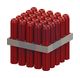 WALL PLUG TAPERED POINT WALL PLUG PE FRM RED: 6 X 25