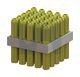 WALL PLUG TAPERED POINT WALL PLUG PE FRM YLW: 4 X 25