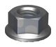 SERRATED HEX FLANGE NUT HDG CL8 SERR FLANGE NUT: M16