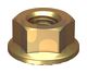 SERRATED HEX FLANGE NUT AF12 AF12 ZYP CL8 FL  NUT: M8
