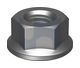 HEX FLANGE NUT [NO SERRATIONS] PLN CL10 FLANGE NUT: M24