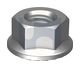 SERRATED HEX FLANGE NUT 316 SERR FLANGE NUT: 3/8UNC