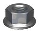 SERRATED HEX FLANGE NUT PLN G8 SERR FLANGE NUT: 1/2UNF