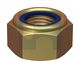 NYLOC HEX NUT ZYP CL8 DIN985 NYLOC:  M8-1.00