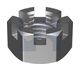 HEX SLOTTED NUT Z/P GR2 SLOTTED HEX:   5/8UNF