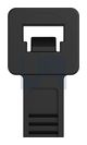 CABLE TIE - STANDARD 66UV BLK STD 100 TIE: 100X 2.5