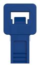 CABLE TIE - STANDARD TEFZ BLU STD 100 TIE: 300X 4.8