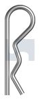 Z/P R CLIP HUMP PIN: 1.2MMX 14