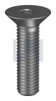 SOCKET SCREW COUNTERSUNK HEX PLN SO FHSS: 1/4 UNC X   1