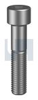 SOCKET HEAD CAP SCREW PLN SO SHCS: 2-56 UNC X   1