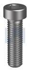 SOCKET LOW HEAD CAP SCREW PLN SO LHCS: 1/4 UNC X   3/8
