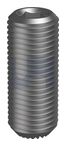 SOCKET SET SCREW KNURL CUP PNT PLN SO SSSK: 1/4 UNF X   3/8