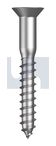 COUNTERSUNK WOOD SCREW 304 WOOD CSK PH: #06 X 1