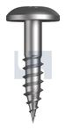 NEEDLE PT BUTTON HEAD 304 NP BUTTON SQ: 8-15X 20