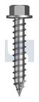TYPE 17 5/16AF FLANGED HEX PIT 304 T17 PIT FLG HX:14-10 X 35