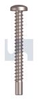 410 STS PAN SQ: #06 X 1-1/4