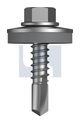 METAL SDS ALUMINIUM SEAL HEX BI-304 MET ALUM HX:12-14X 25