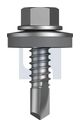 METAL SDS ALUMINIUM SEAL HEX BI-304 MET ALUM HX:14-14X 25