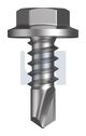 METAL SDS FLANGED HEX HEAD CL4 MET FLG HX: 8-18X 12