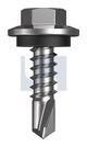 METAL SDS HEX HEAD + WASHER CL4 MET SEAL HX:12-14X 20