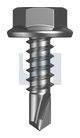 BDX METAL SDS FLANGED HEX HEAD X9 MET FLG HX:10-16X 16