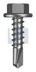 BDX METAL SDS FLANGED HEX HEAD X9 MET FLG HX:14-10X 25