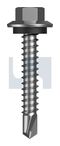 BDX METAL SDS HEX HEAD+WASHER X9 MET SEAL HX:12-14X 35