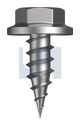 NEEDLE PT FLANGED HEX - STITCH CL4 NP FLG HX: 8-15X 12