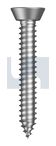 SELF-TAPPER UNDERCUT CSK SQ Z/P STS CSK UCUT SQ:#08 X  3/8