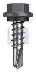 METAL SDS HEX HEAD + WASHER CL4 BA MET SEAL HX:14-10X 25