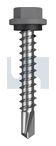 METAL SDS HEX HEAD + WASHER CL4 BG MET SEAL HX:14-10X 42