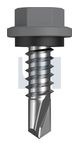 METAL SDS HEX HEAD + WASHER CL4 BG MET SEAL HX:14-14X 22