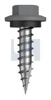 TYPE 17 HEX HEAD + WASHER CL4 BG T17 SEAL HX:12-11X 25