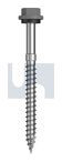 TYPE 17 HEX HEAD + WASHER CL4 BG T17 SEAL HX S:14-10X 75
