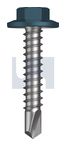 METAL SDS FLANGED HEX HEAD CL4 BR MET FLG HX:12-14X 30