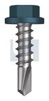 METAL SDS FLANGED HEX HEAD CL4 BR MET FLG HX:14-10X 25