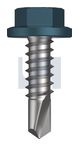 METAL SDS FLANGED HEX HEAD CL4 BR MET FLG HX:14-14X 22
