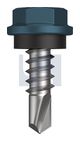 METAL SDS HEX HEAD + WASHER CL4 BR MET SEAL HX:10-16X 16