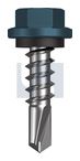 METAL SDS HEX HEAD + WASHER CL4 BR MET SEAL HX:14-10X 25
