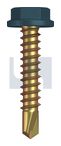 METAL SDS FLANGED HEX HEAD ZYP BR MET FLG HX:10-16X 25