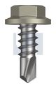 METAL SDS FLANGED HEX HEAD CL4 BU MET FLG HX: 8-18X 12