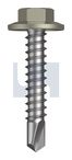 METAL SDS FLANGED HEX HEAD CL4 BU MET FLG HX:12-14X 30