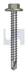METAL SDS FLANGED HEX HEAD CL4 BU MET FLG HX:12-14X 45