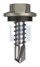 METAL SDS HEX HEAD + WASHER CL4 BU MET SEAL HX:12-14X 20