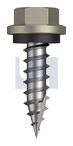 TYPE 17 HEX HEAD + WASHER CL4 BU T17 SEAL HX:14-10X 25