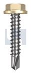 METAL SDS FLANGED HEX HEAD CL4 CC MET FLG HX:10-16X 25
