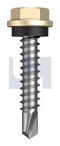 METAL SDS HEX HEAD + WASHER CL4 CC MET SEAL HX:10-16X 25