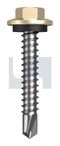 METAL SDS HEX HEAD + WASHER CL4 CC MET SEAL HX:12-14X 35